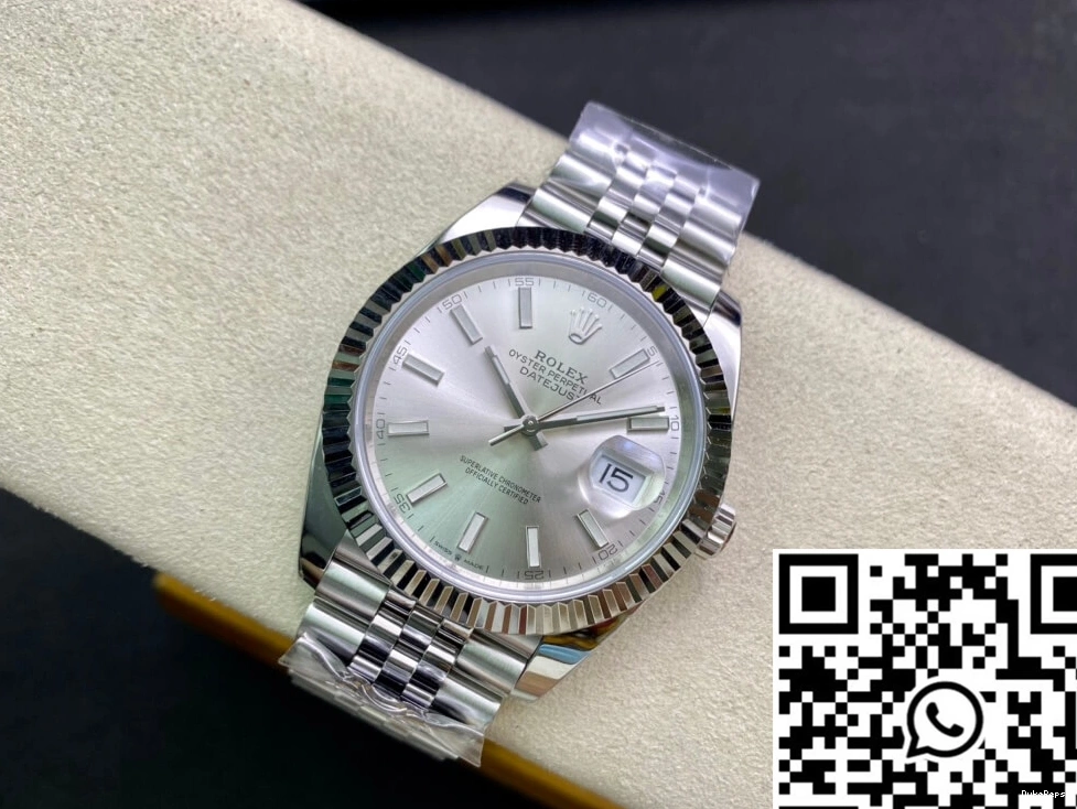Rolex Clean Dial Datejust M126334-0004 Silver Factory 0213